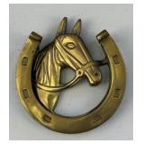 Brass Horse Door Knocker