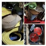 Rachet Straps and Light Set