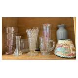 Vases and Water Pitcher