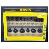 Irwin 15pc Router Bit Set