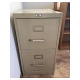 Two Drawer Filing Cabinet by Flex