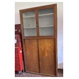 Wooden Display Cabinet