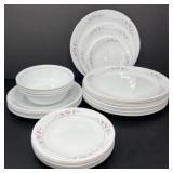 Corelle Corning Plates Saucers and Bowls