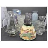 Glass Vases and Pitchers and More
