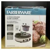 Farberware 3-Crock Round Slow Cooker