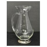 Sterling Silver Footed Water Pitcher