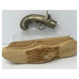 Handcrafted Knife and Replica Metal Gun