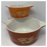 Two Pyrex Bowls