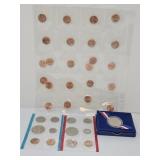 US Mint Set 1971 and Liberty Half Dollar 1986