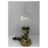 Brass Round Globe Lamp