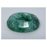 Oval Zambian Emerald Gemstone
