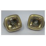 14K and Sterling David Yurman Earrings