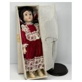 Victorian Adorned Porcelain Doll