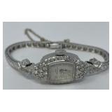 14K Gold, Platinum Diamond Lady Hamilton Watch