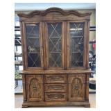 China Closet with Glass Shelves