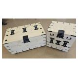 Pair of Philippine Wooden Chests