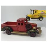 Die Cast Pepsi Truck and Wooden Truck