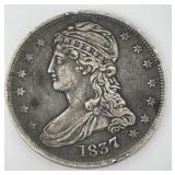 1837 Capped Bust Half Dollar