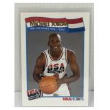1992 NBA HOOPS HOF MICHAEL JORDAN DREAM TEAM CARD