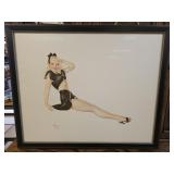 Vargas Numbered Lithograph " South Pacific "