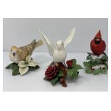 Christmas Dove, Turtle Dove and Cardinal