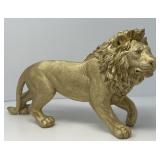 Gold Resin Lion