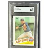 1985 Topps Nolan Ryan SGC 6 HOF