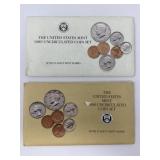 1989 and 1990 Mint Sets