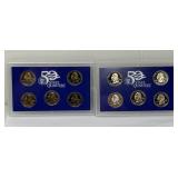 2001 and 2002 State Quarter Proof Sets