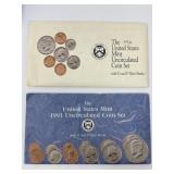 1991 and 1992 Mint Sets