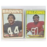 1972 Topps HOF Leroy Kelly, HOF Claude Humphrey