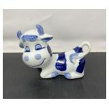 Delft Cow Figurine