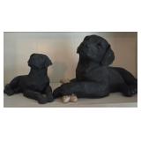 Cast Iron Labradors by Sandra Bure
