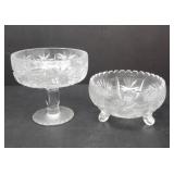 Cut Glass Candy Dishes