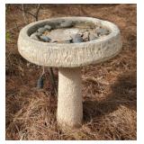 Cement Bird Bath
