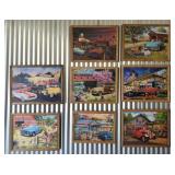 Eight Framed Puzzles