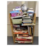 Folding Bookcase with Board Games