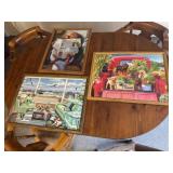 Collection of Framed Dog Puzzles