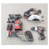 Set of Battery Powered Porter Cable Tools