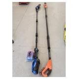 2 Battery Powered Pole Saws