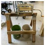 Vintage Wringer with Wash Station