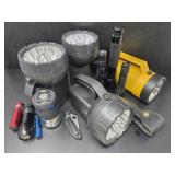 Assortment of Flashlights and More