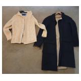 Ladies Vintage Coat and Irish Sweater