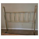 Brass Finish Bed Headboard