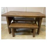Childrenï¿½s Picnic Table with Benches