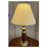 Brass Accented Table Lamp