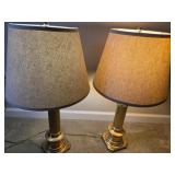 Brass Finish Lamps