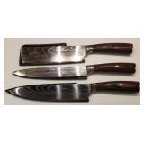 Wood Handle Chef Knives