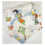 Vintage Peanuts Twin Bed Sheet Set