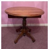 Victorian Style Drop Leaf Side Table